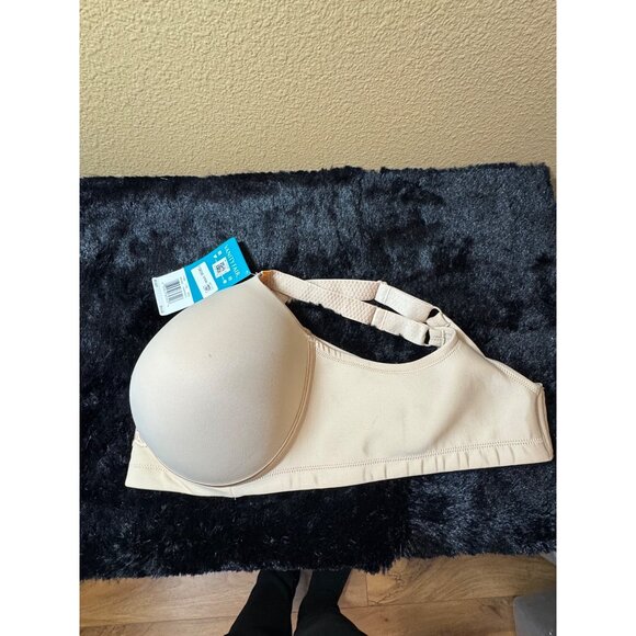 Vanity Fair Wirefree Full Coverage Bra 42DD Beige NWT - Picture 2 of 7